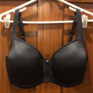 Essential Bodywear Bra; Abbie Style, Black, 36H